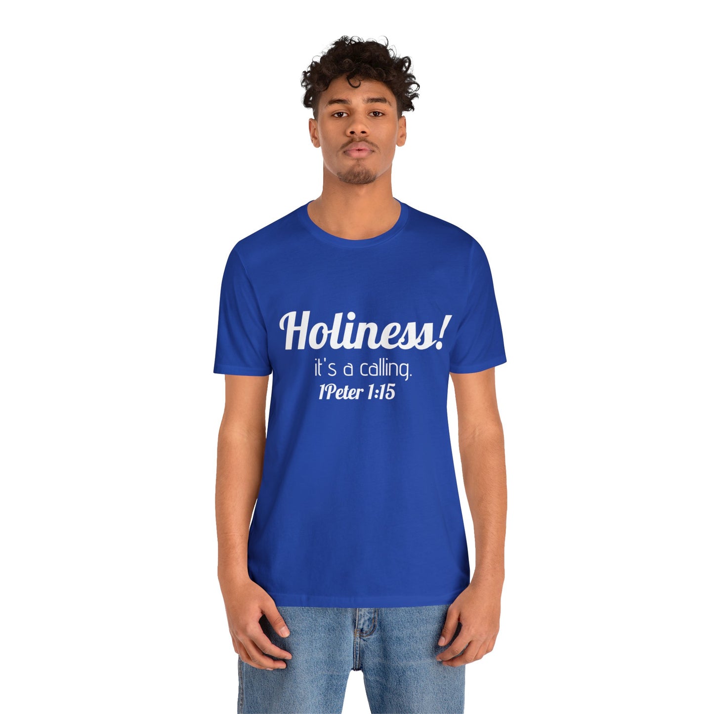 Collection B: “Holiness” Unisex Jersey Short Sleeve Tee