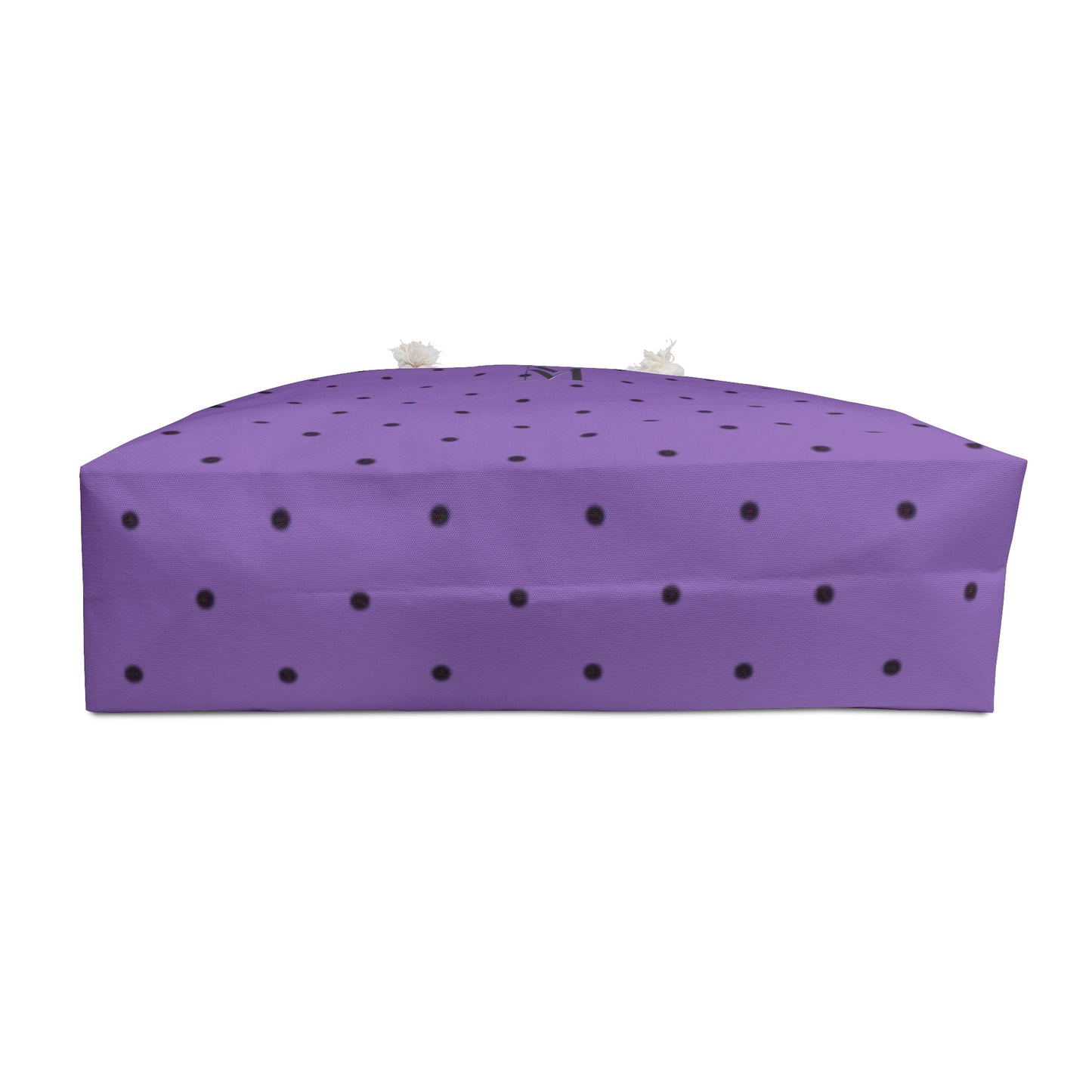Mss Mia Purple Polka Dot Weekender