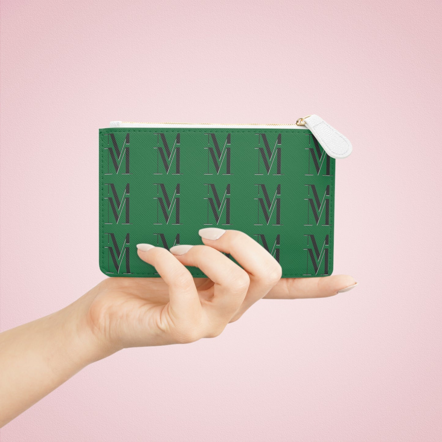 Mss Mia Dark Green Mini Clutch Bag