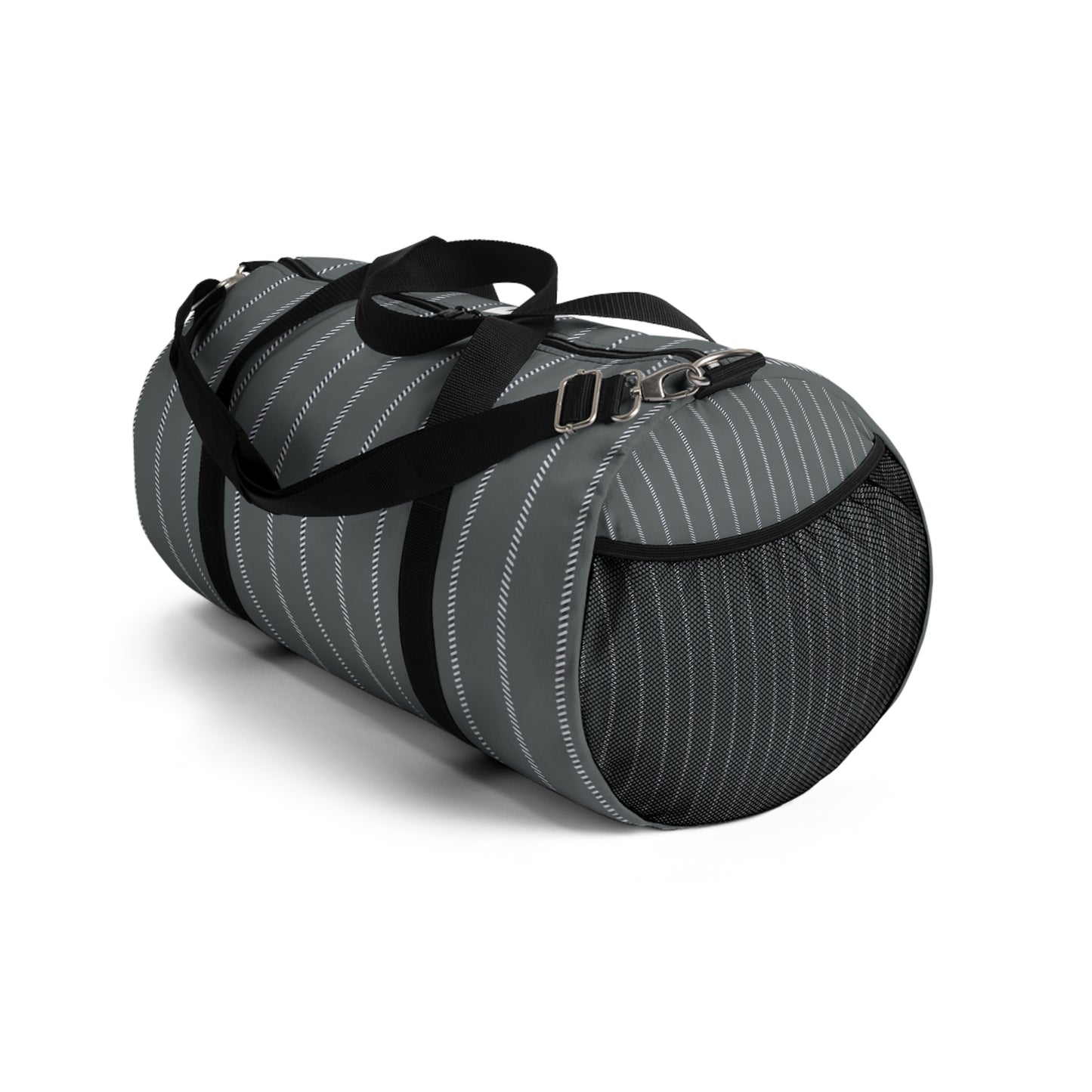 Mss Mia Grey W Stripes Duffel Bag