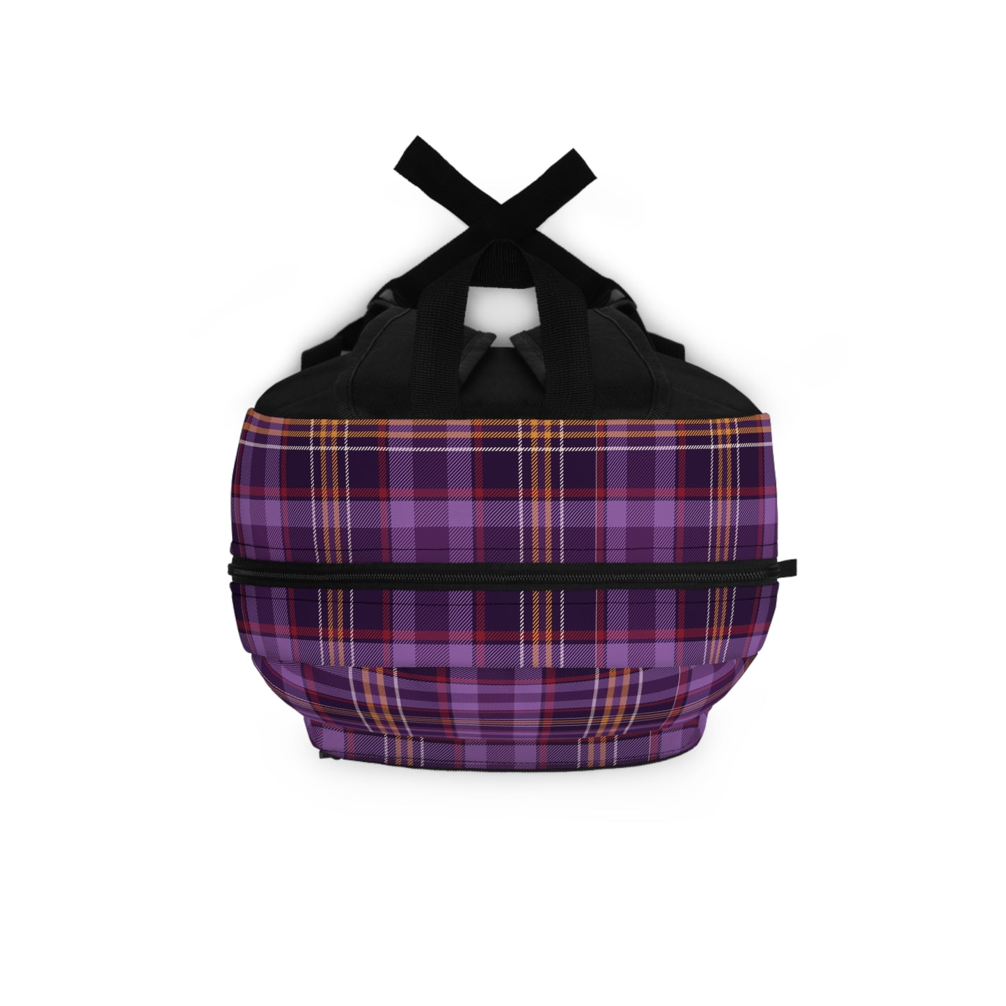 Mss Mia Purple Plaid Backpack