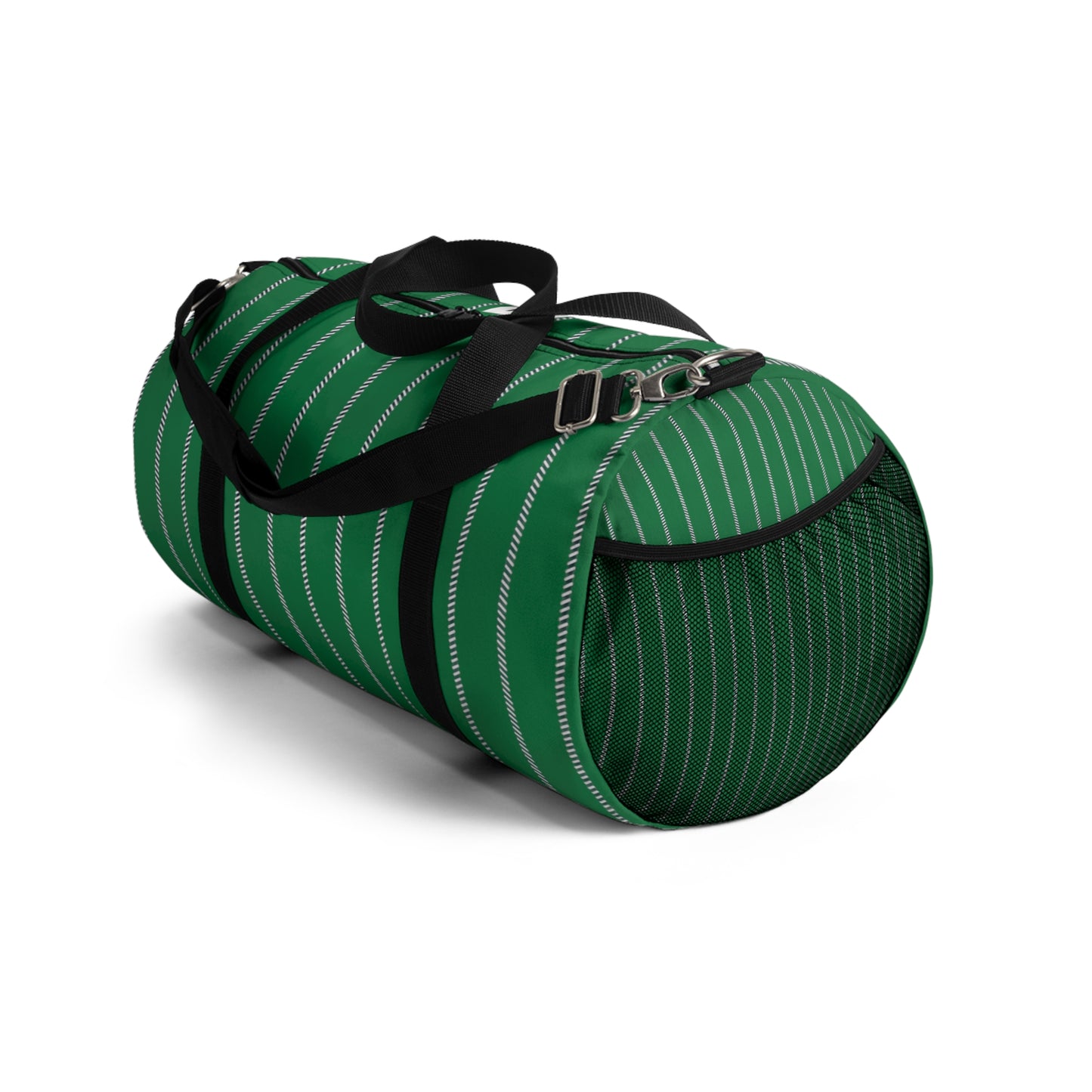 Mss Mia Dark Green W Stripes Duffel Bag