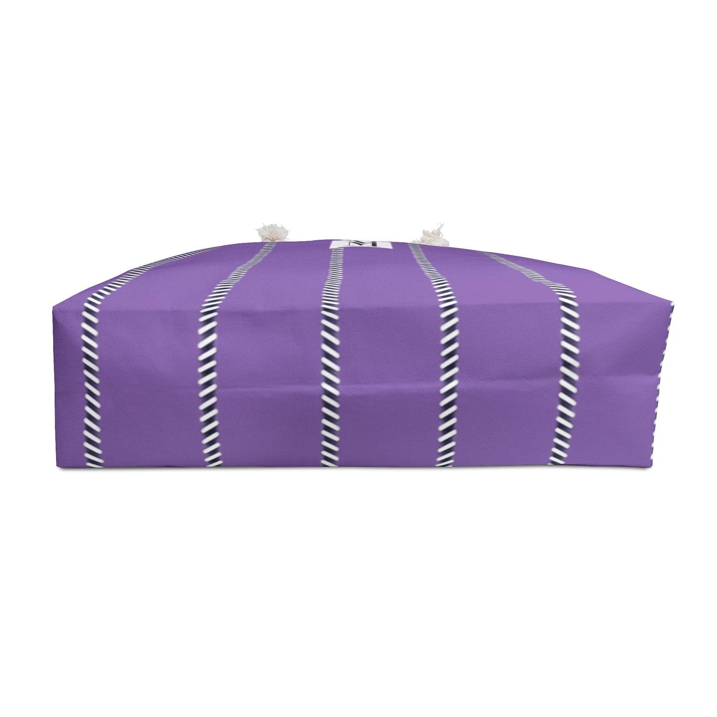 Mss Mia Purple Pinstripe Weekender