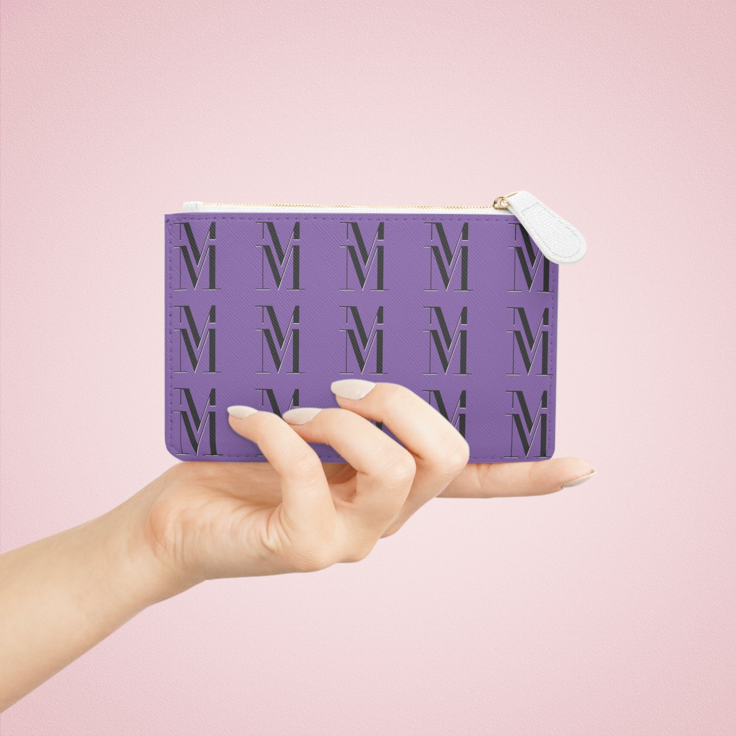 Mss Mia Purple Mini Clutch Bag