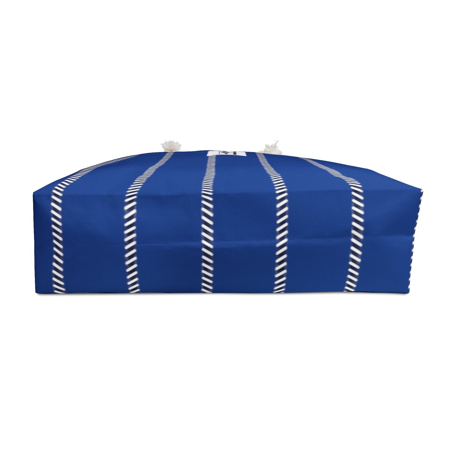Mss Mia Dark Blue Pinstripe Weekender