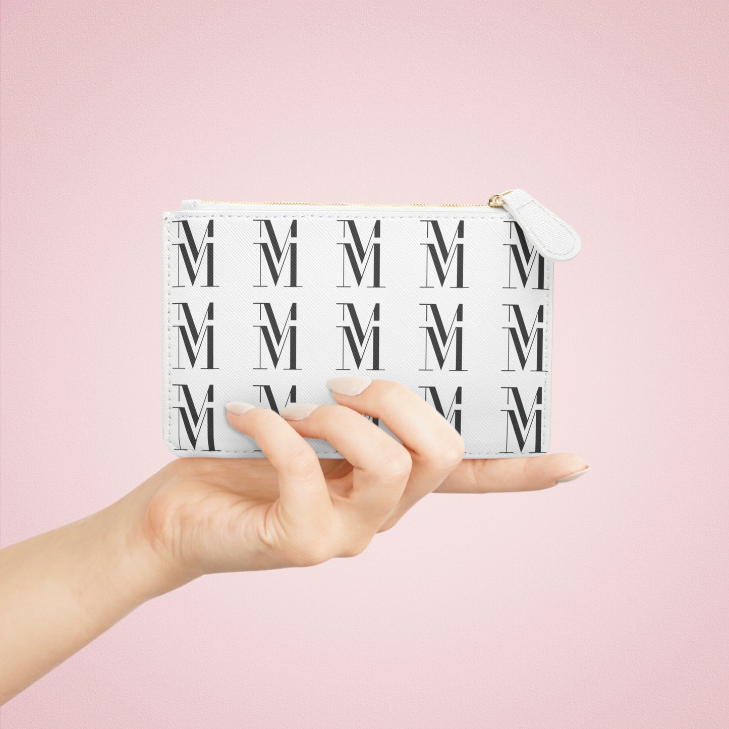 Mss Mia White Mini Clutch Bag