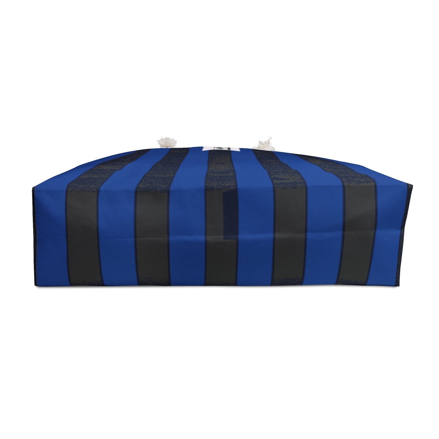 Mss Mia Dark Blue/Black Stripe Weekender Bag