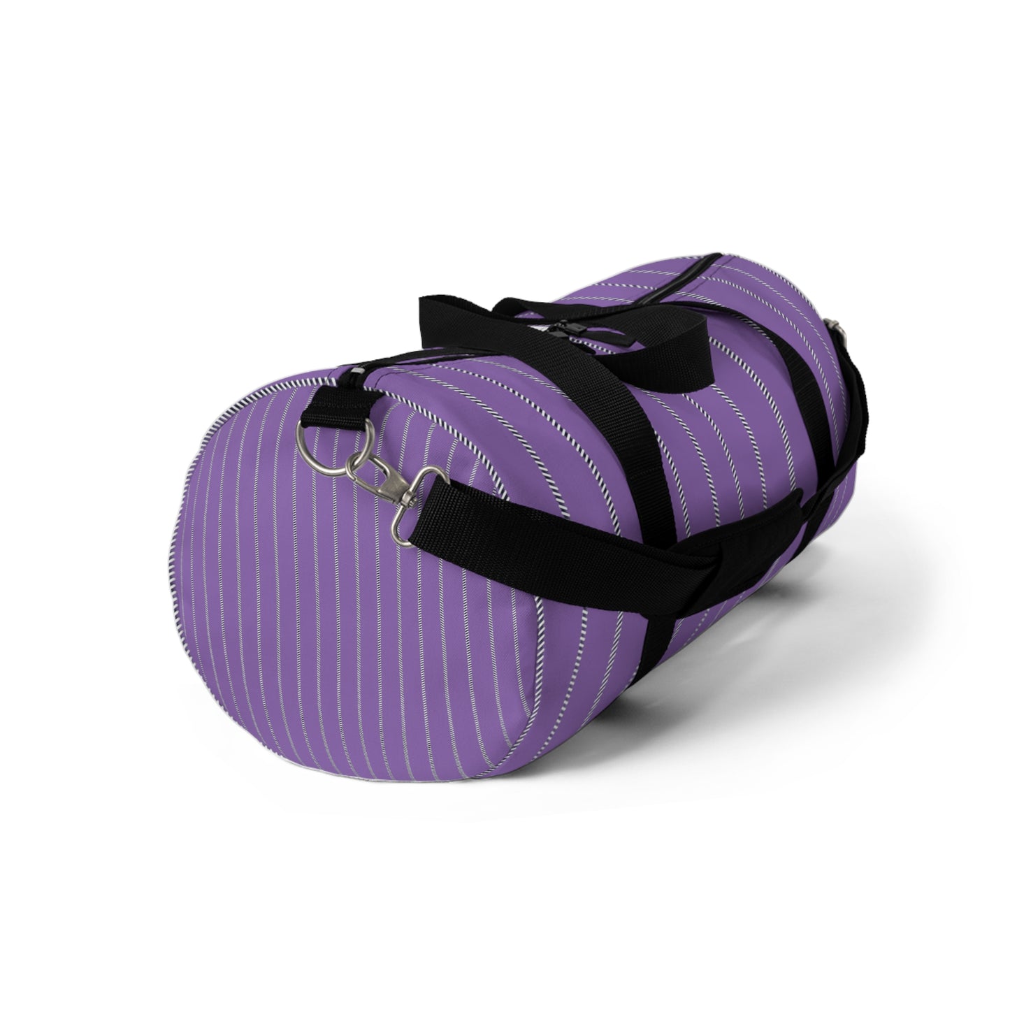 Mss Mia Purple  W Stripes Duffel Bag
