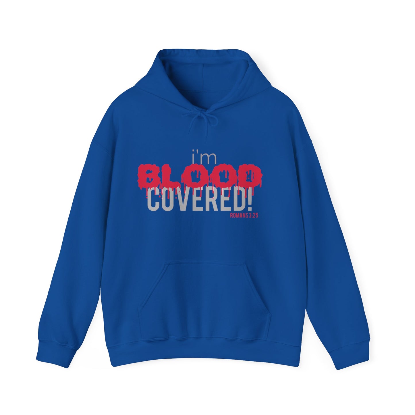 Core Urban:  “BLOOD Covered”  Unisex Heavy Blend™ Hooded Sweatshirt