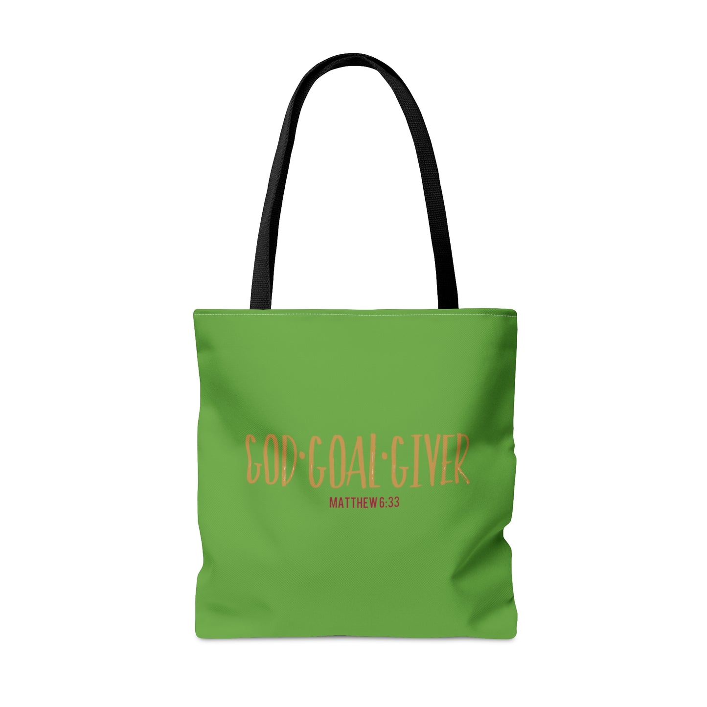 “Goal Giver” Light Green Tote Bag