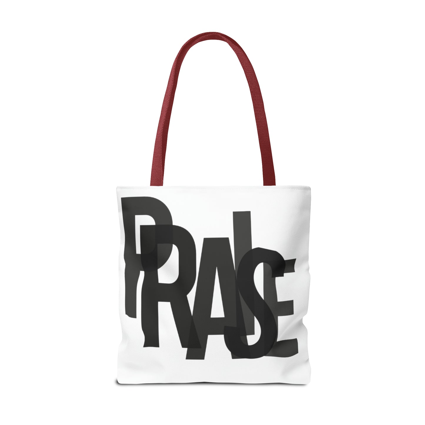 Collection B: “Garment of PRAISE” White & Black Tote