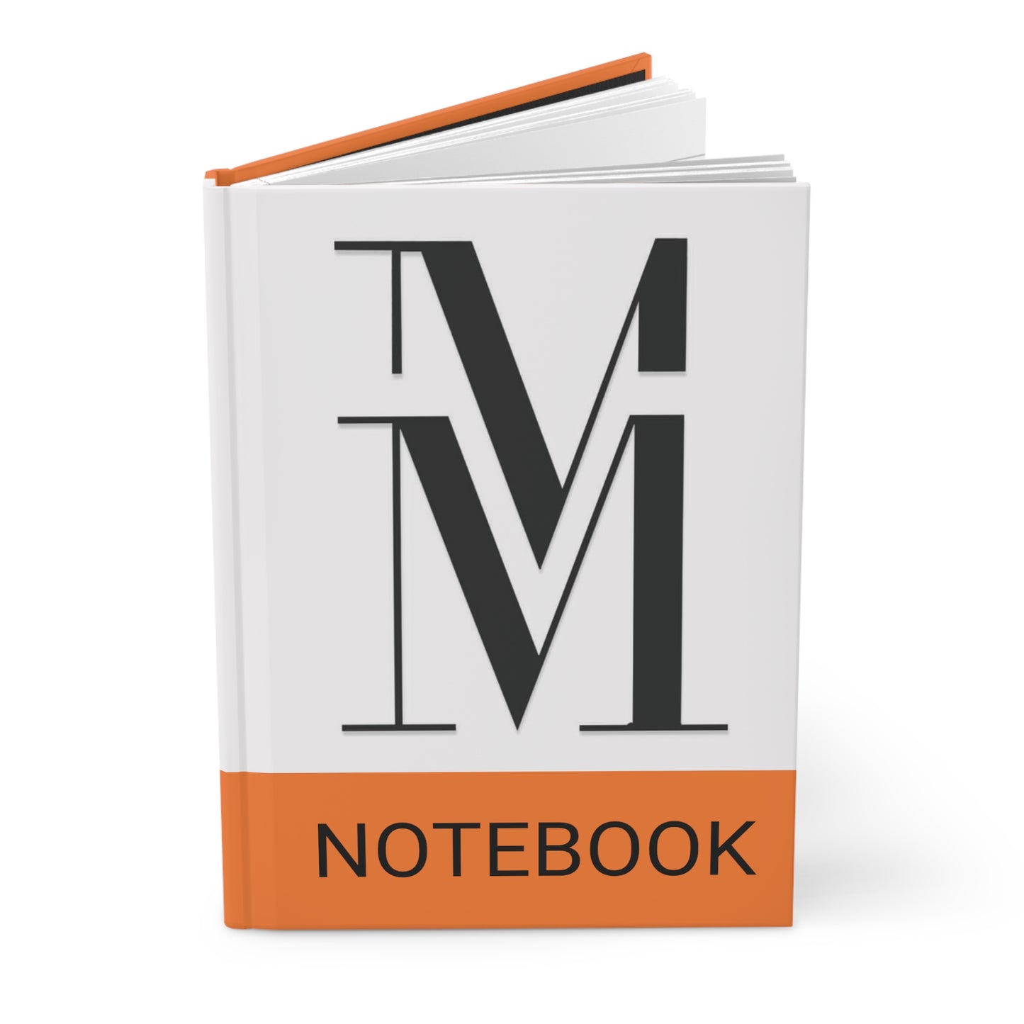 Mss Mia Orange Hardcover Journal Matte