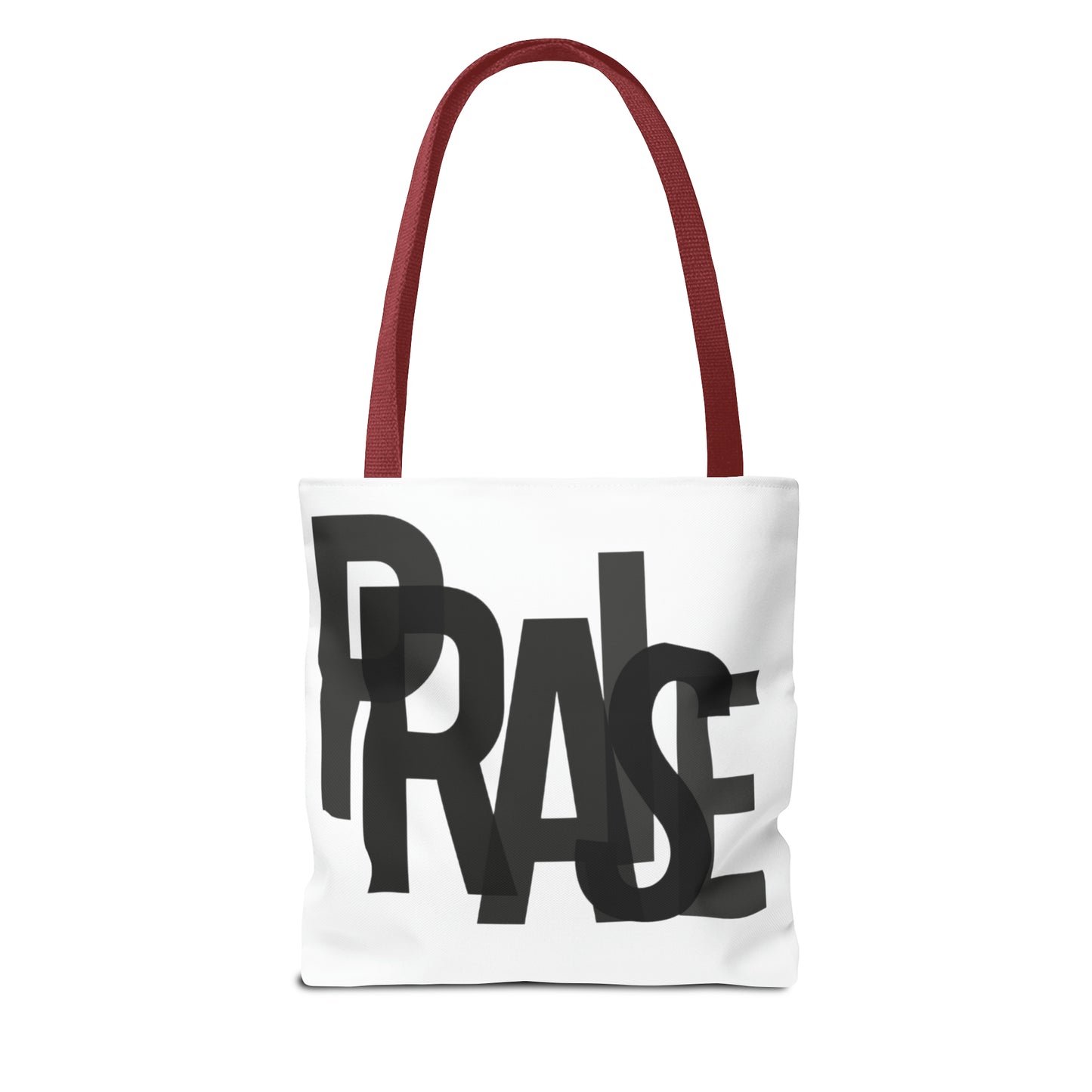 Collection B: “Garment of PRAISE” White & Black Tote