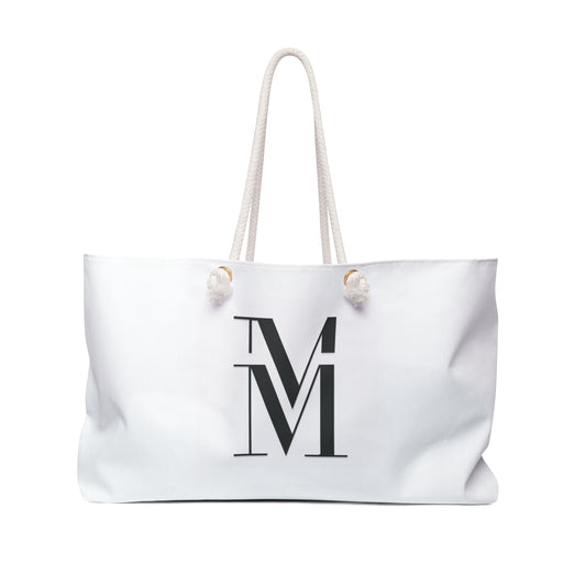 Mss Mia White Weekender Bag