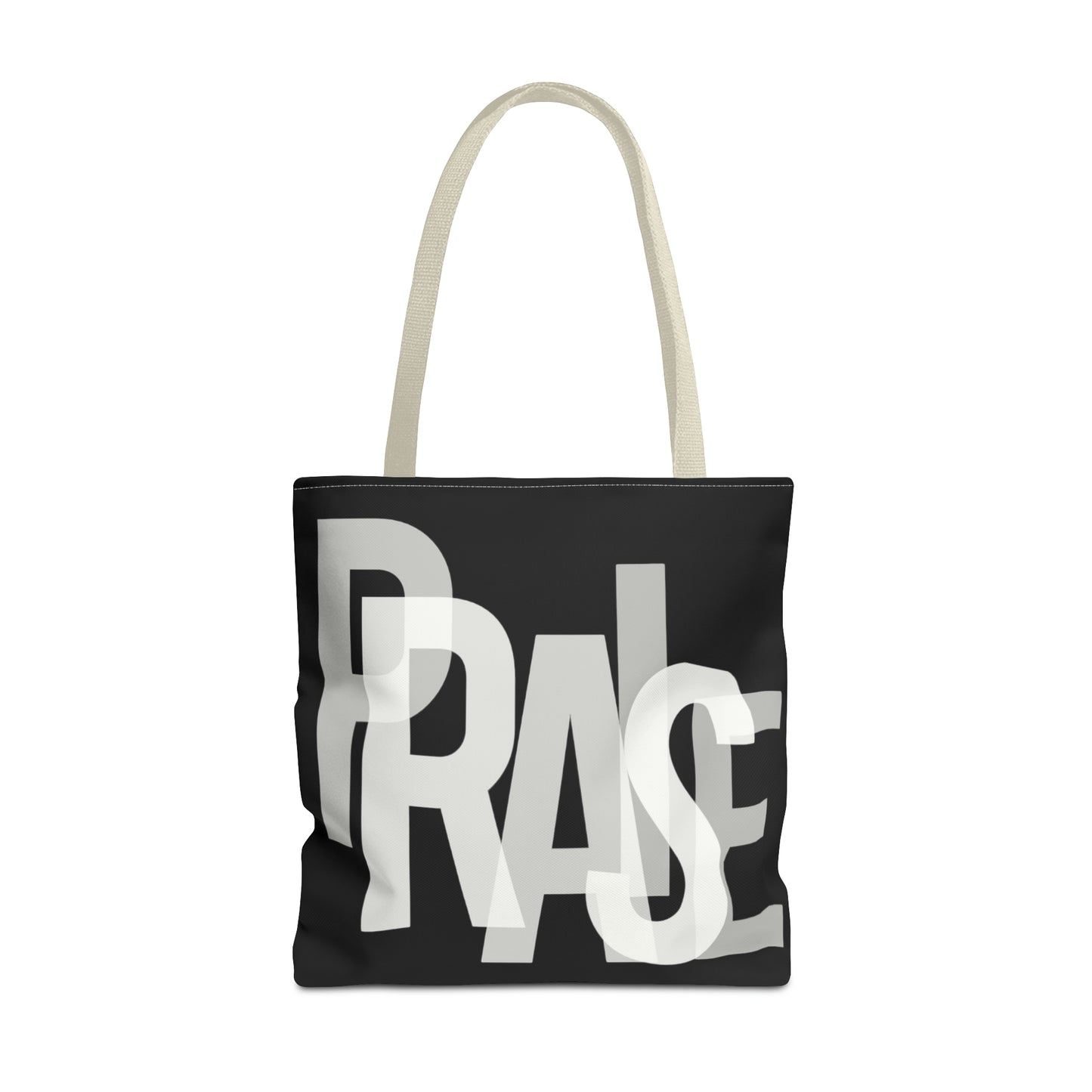 Collection B: “Garment of PRAISE” Black & White Tote Bag