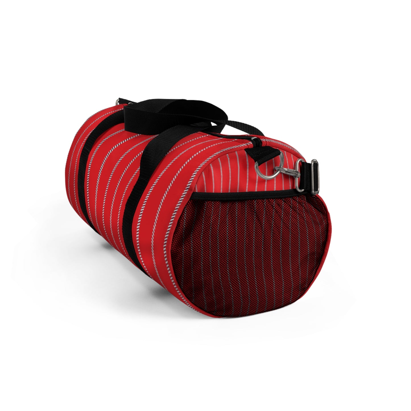 Mss Mia Red W Stripes Duffel Bag