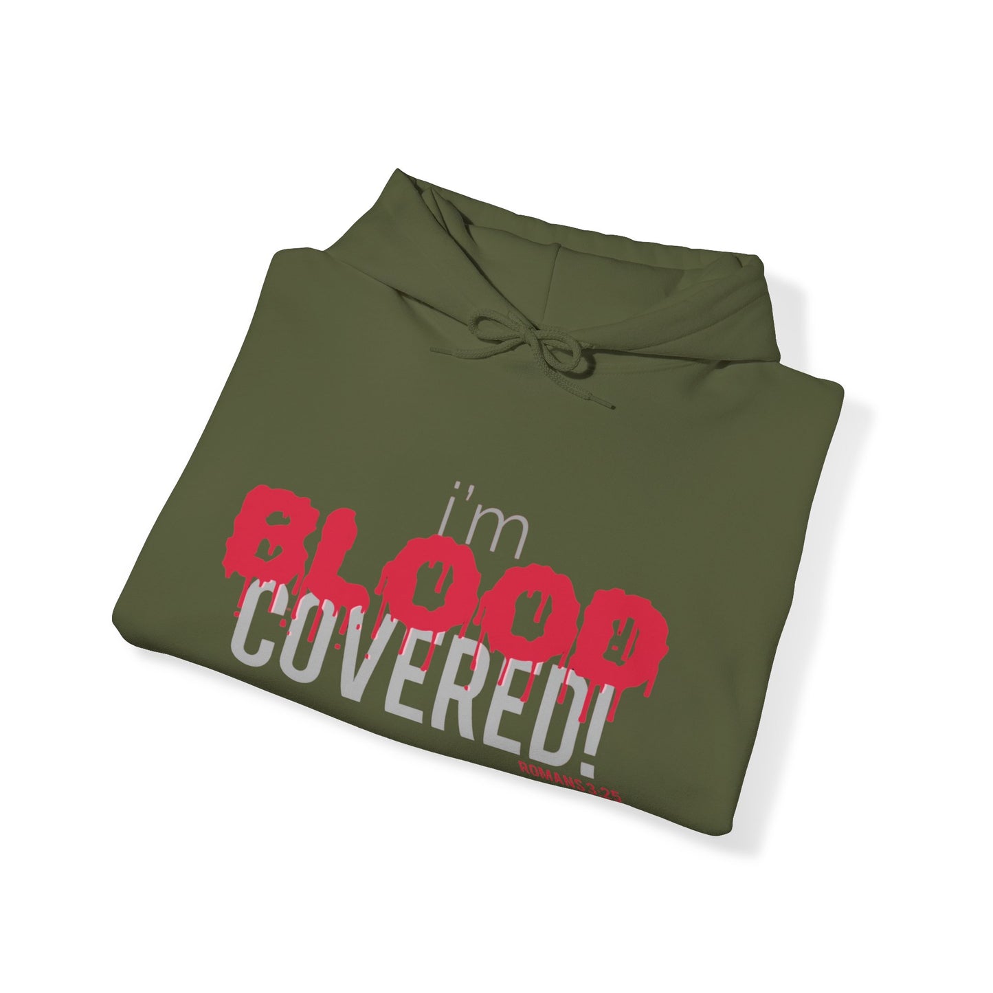 Core Urban:  “BLOOD Covered”  Unisex Heavy Blend™ Hooded Sweatshirt