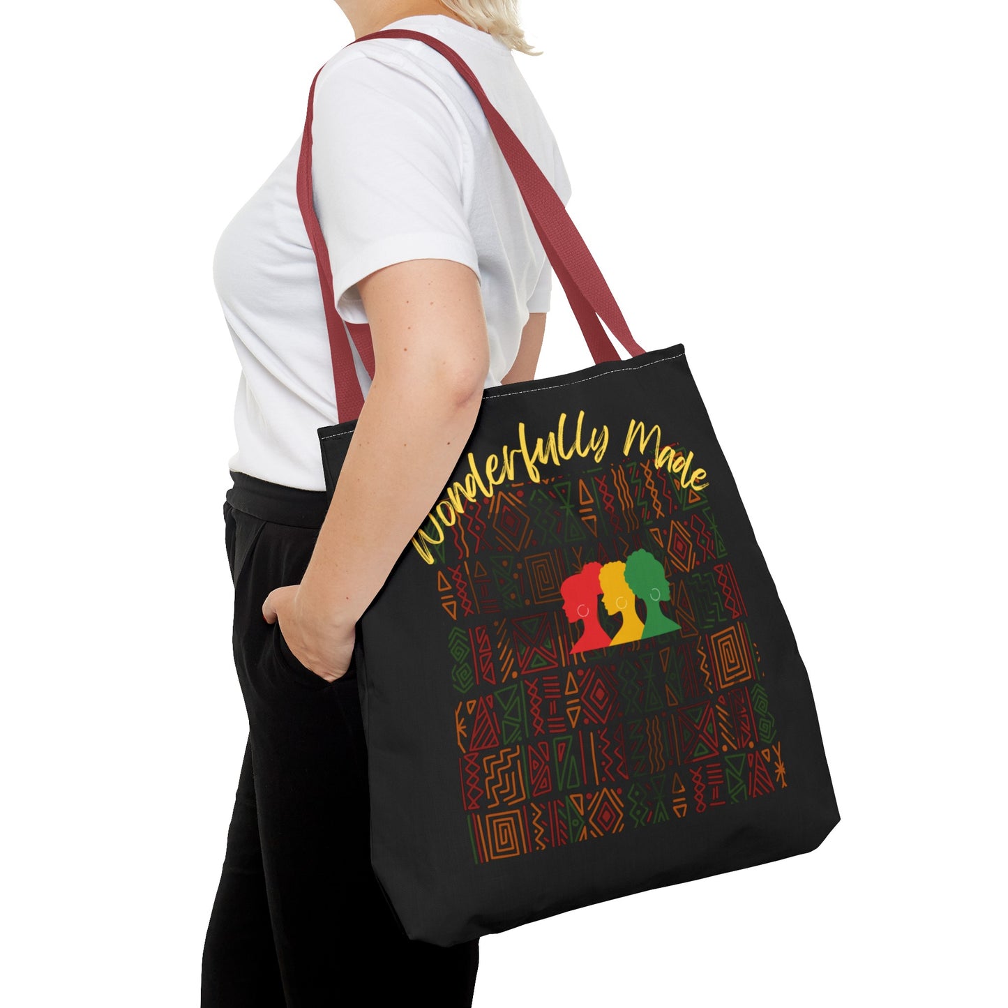 A Royal-Tee Black Tote Bag