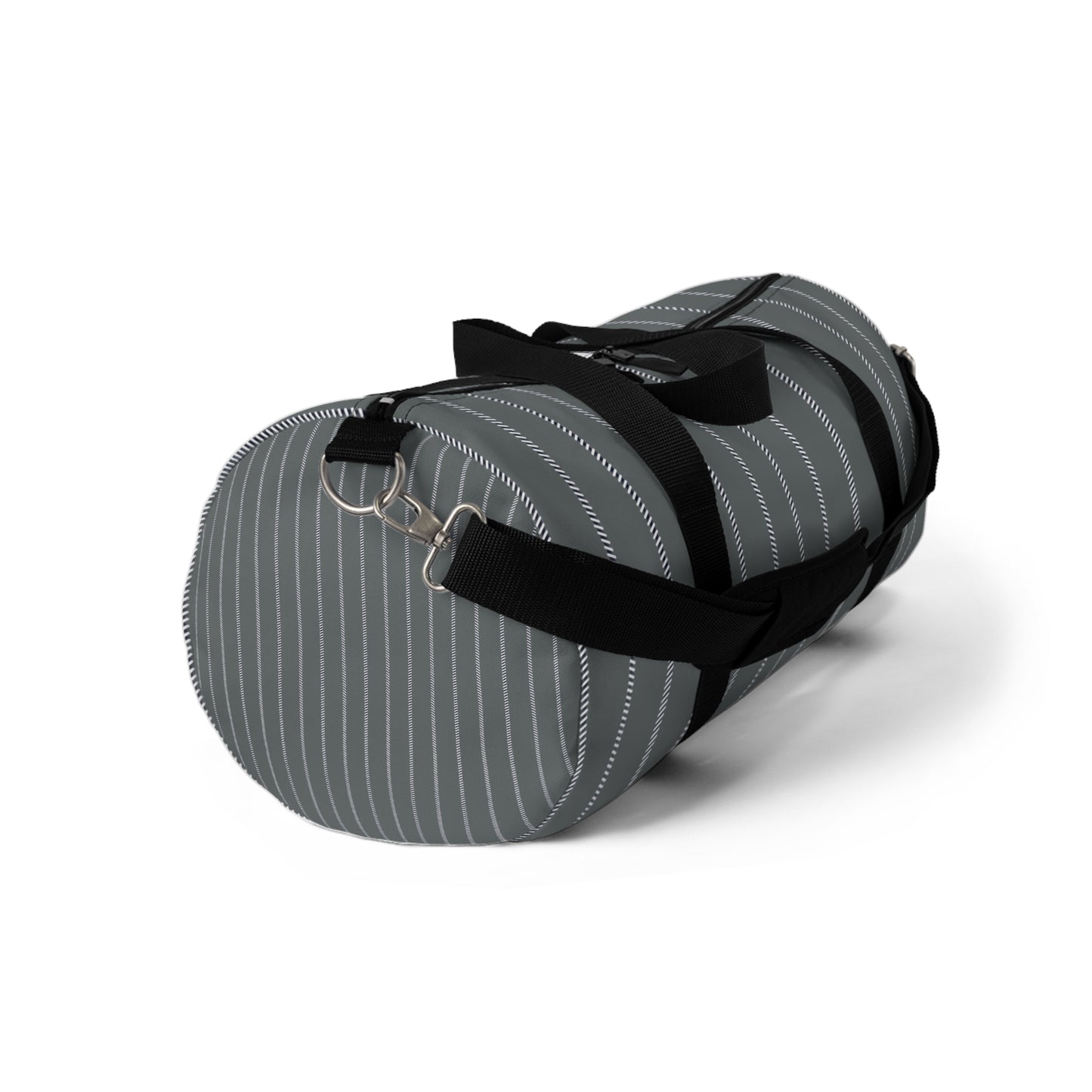 Mss Mia Grey  W Stripes Duffel Bag