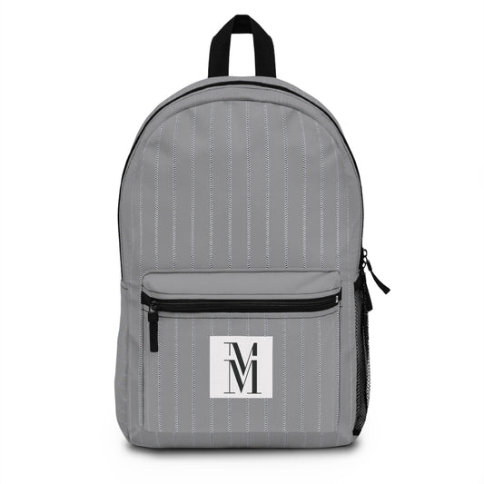 Mss Mia Grey w/ Stripes Backpack