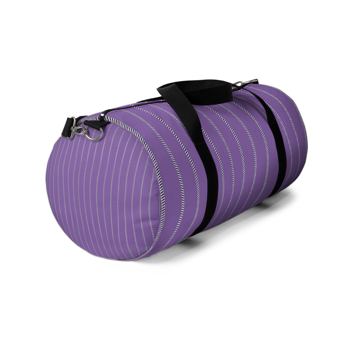 Mss Mia Purple  W Stripes Duffel Bag