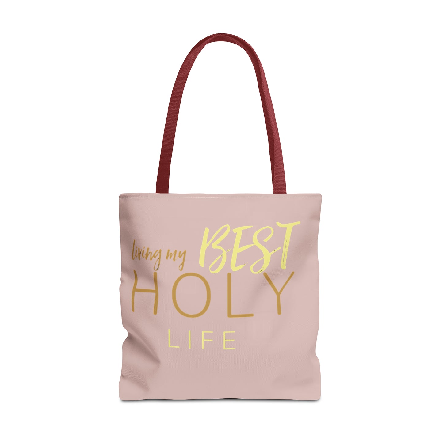 Collection A: “HOLYlife” MM Pink Tote Bag