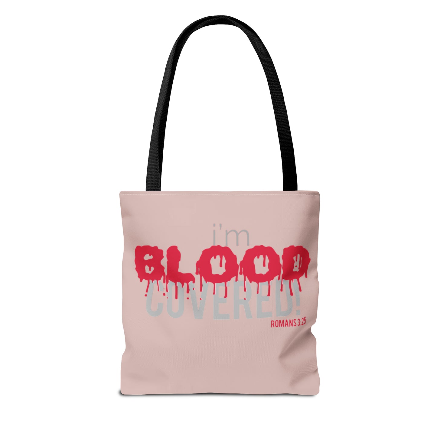 Collection B: “BLOOD Covered” Pink (MM) Tote Bag