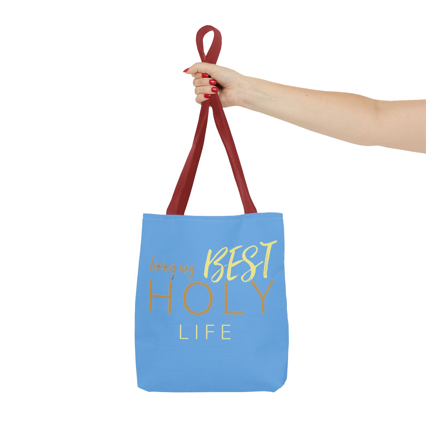 Collection A: “HOLYlife” Blue Sky Tote Bag