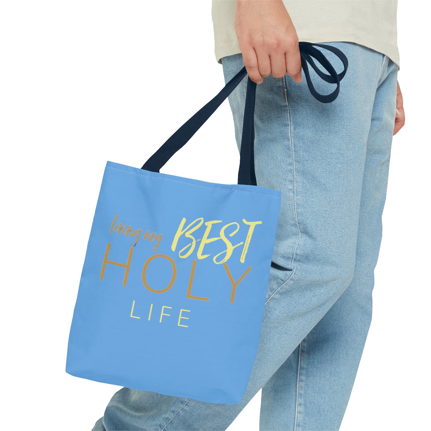 Collection A: “HOLYlife” Blue Sky Tote Bag