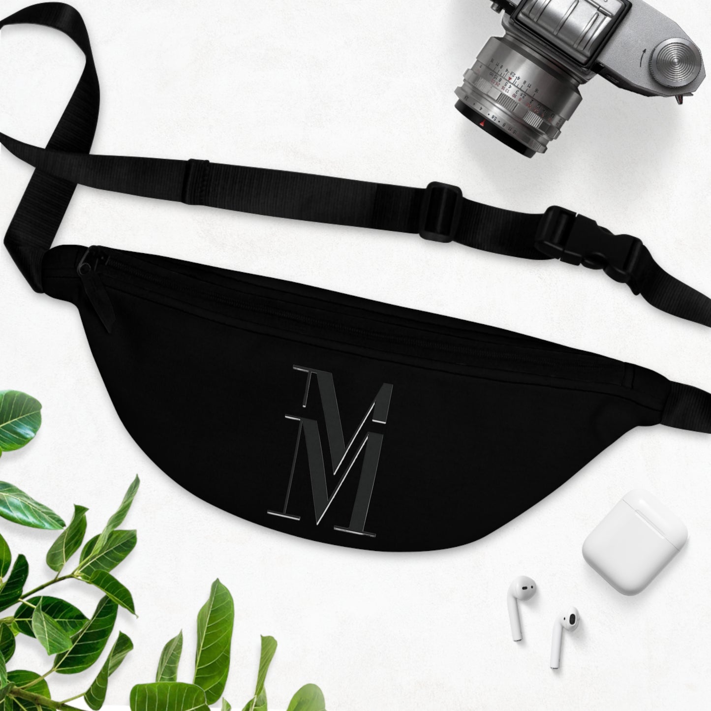 Mss Mia Black Fanny Pack