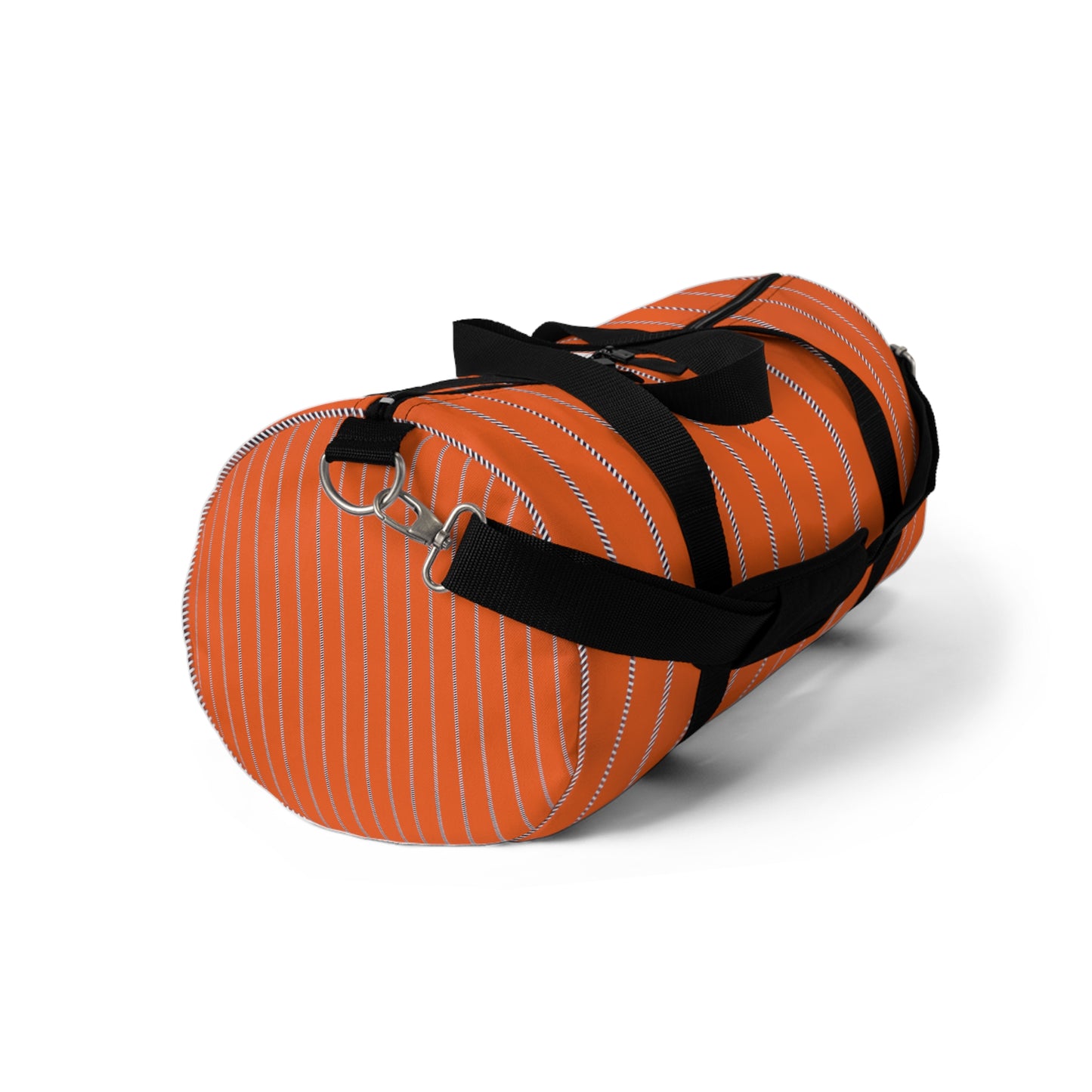 Mss Mia Orange  W Stripes Duffel Bag