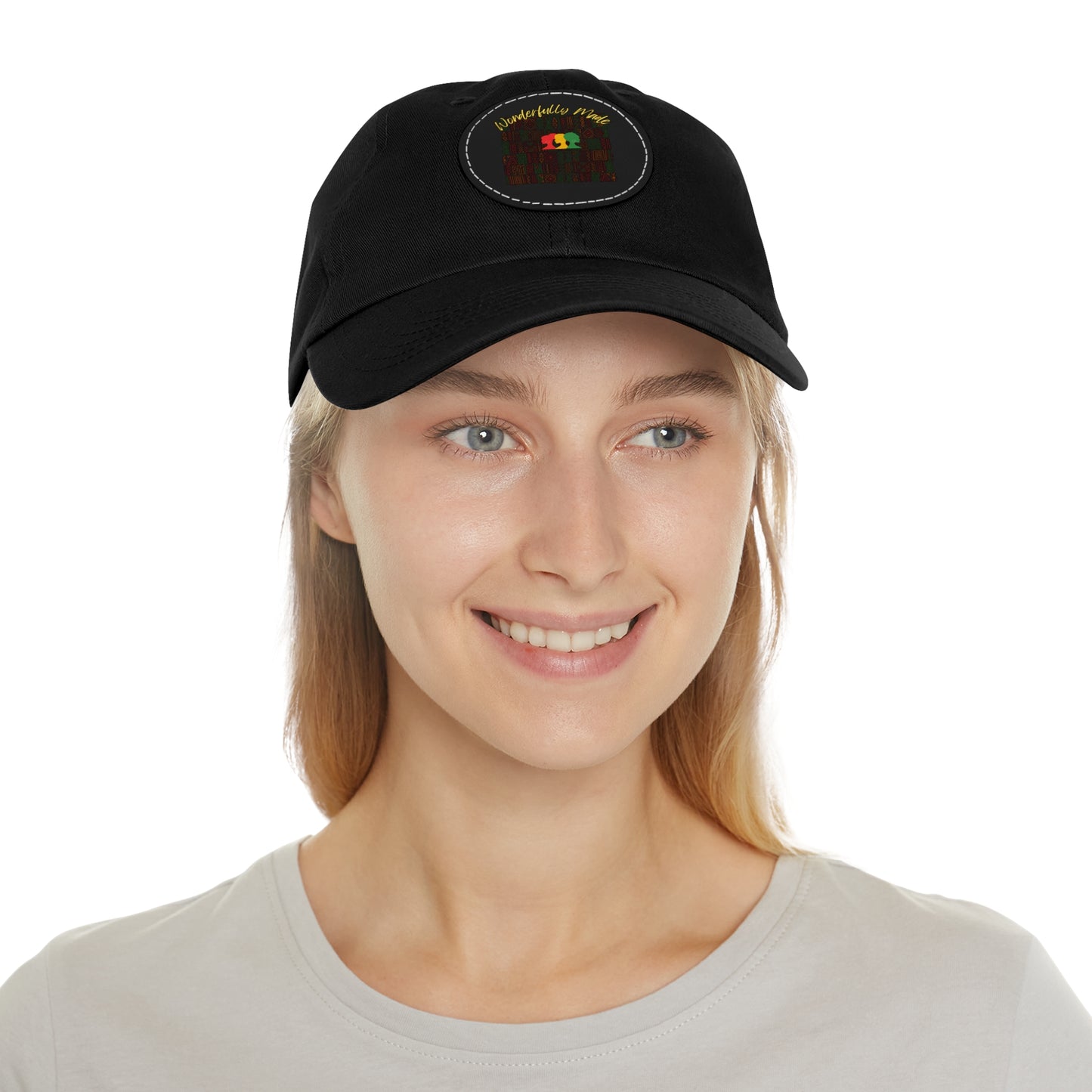 A Royal-Tee Hat with Leather Patch