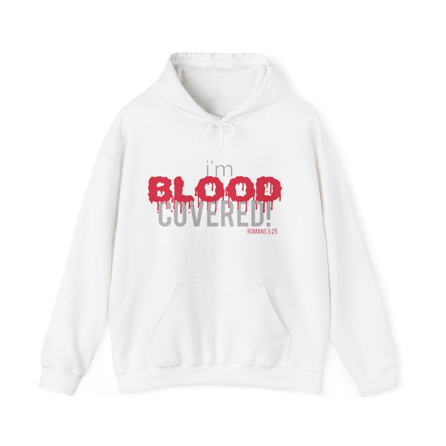 Core Urban:  “BLOOD Covered”  Unisex Heavy Blend™ Hooded Sweatshirt