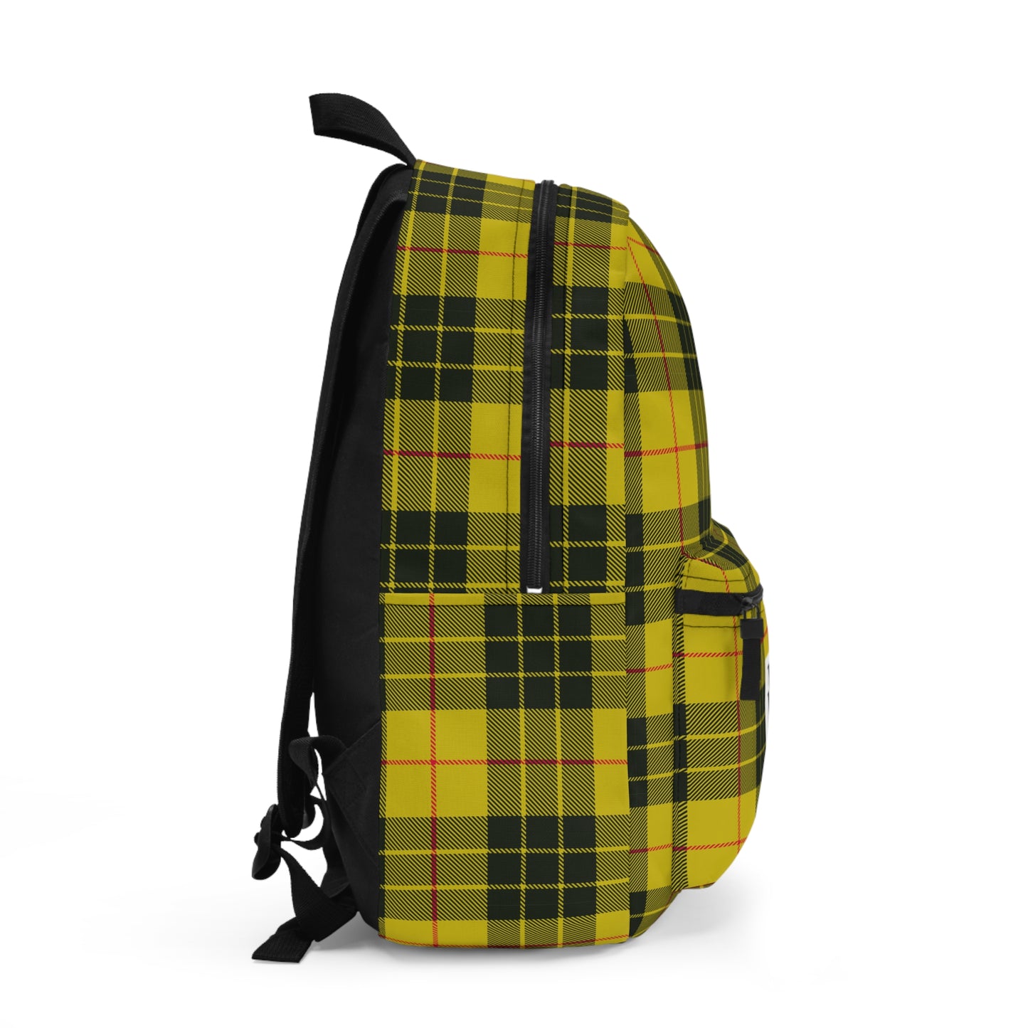 Mss Mia Yellow Plaid Backpack