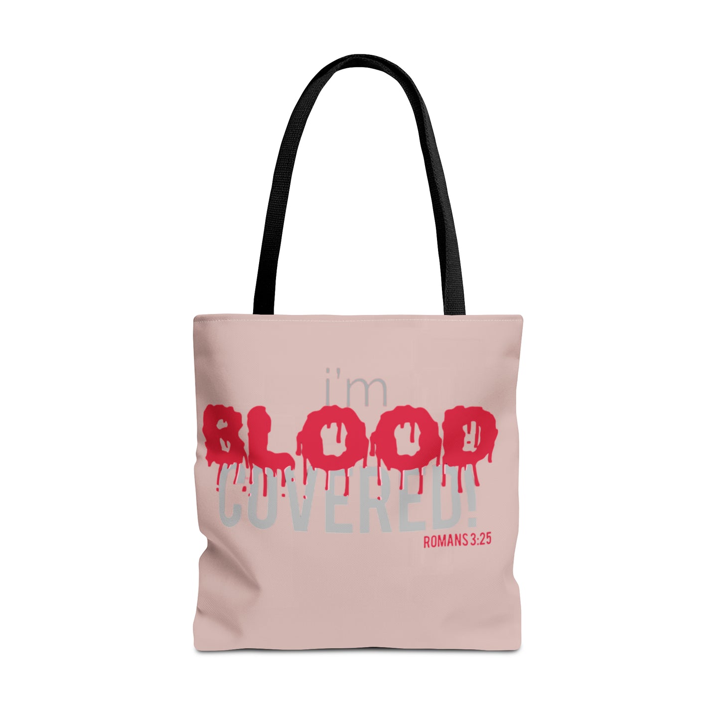 Collection B: “BLOOD Covered” Pink (MM) Tote Bag