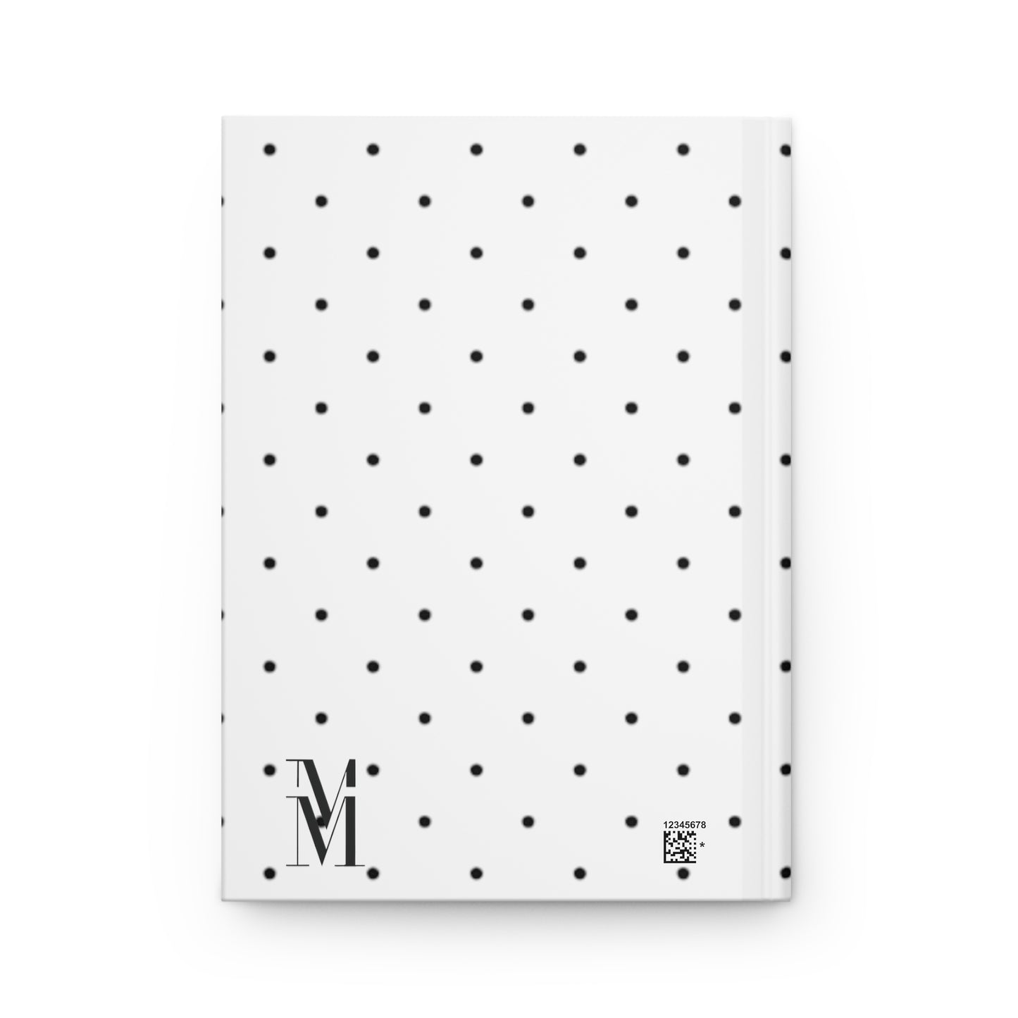 ”Faith Fighter” White Dot Matte Journal