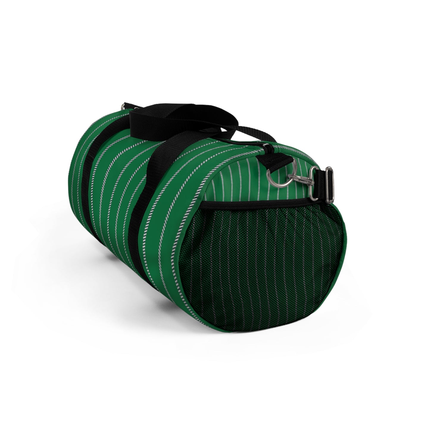 Mss Mia Dark Green W Stripes Duffel Bag