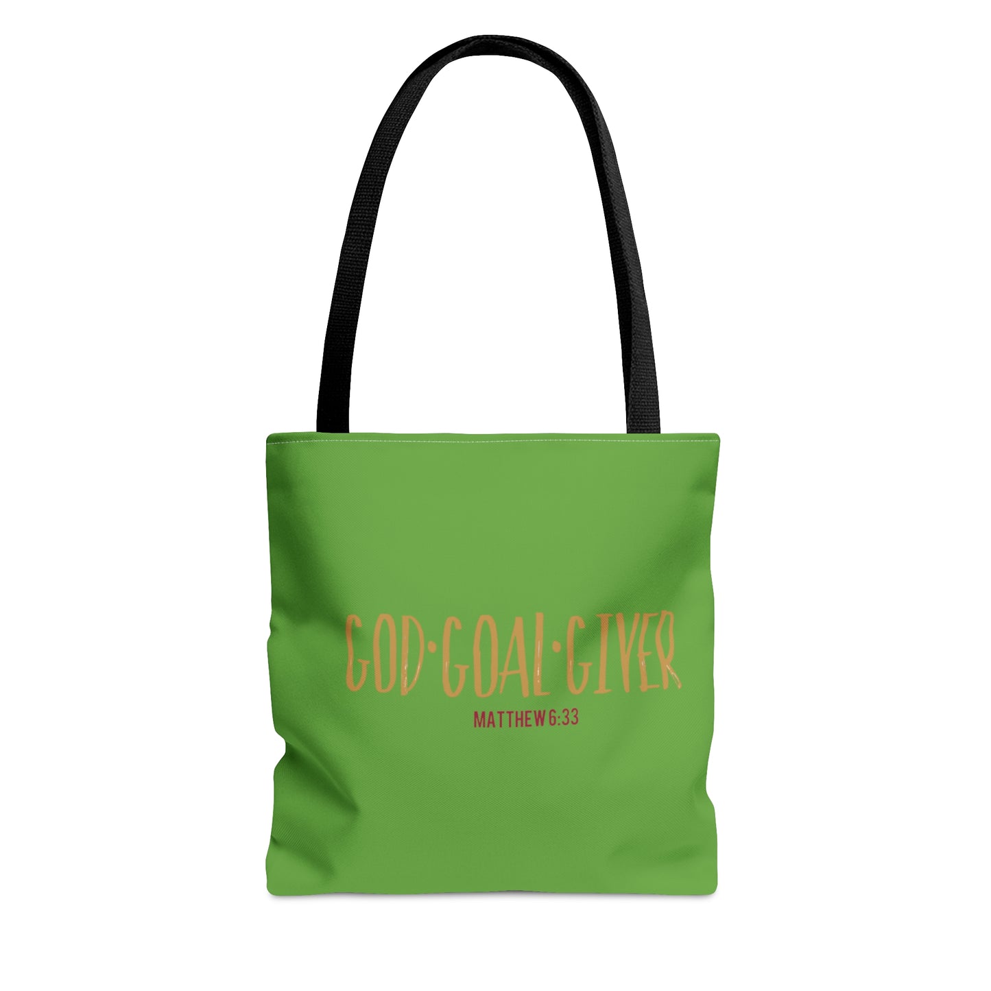 “Goal Giver” Light Green Tote Bag