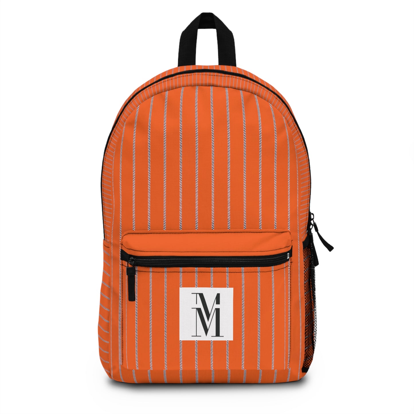 Mss Mia Orange w/ Stripes Backpack