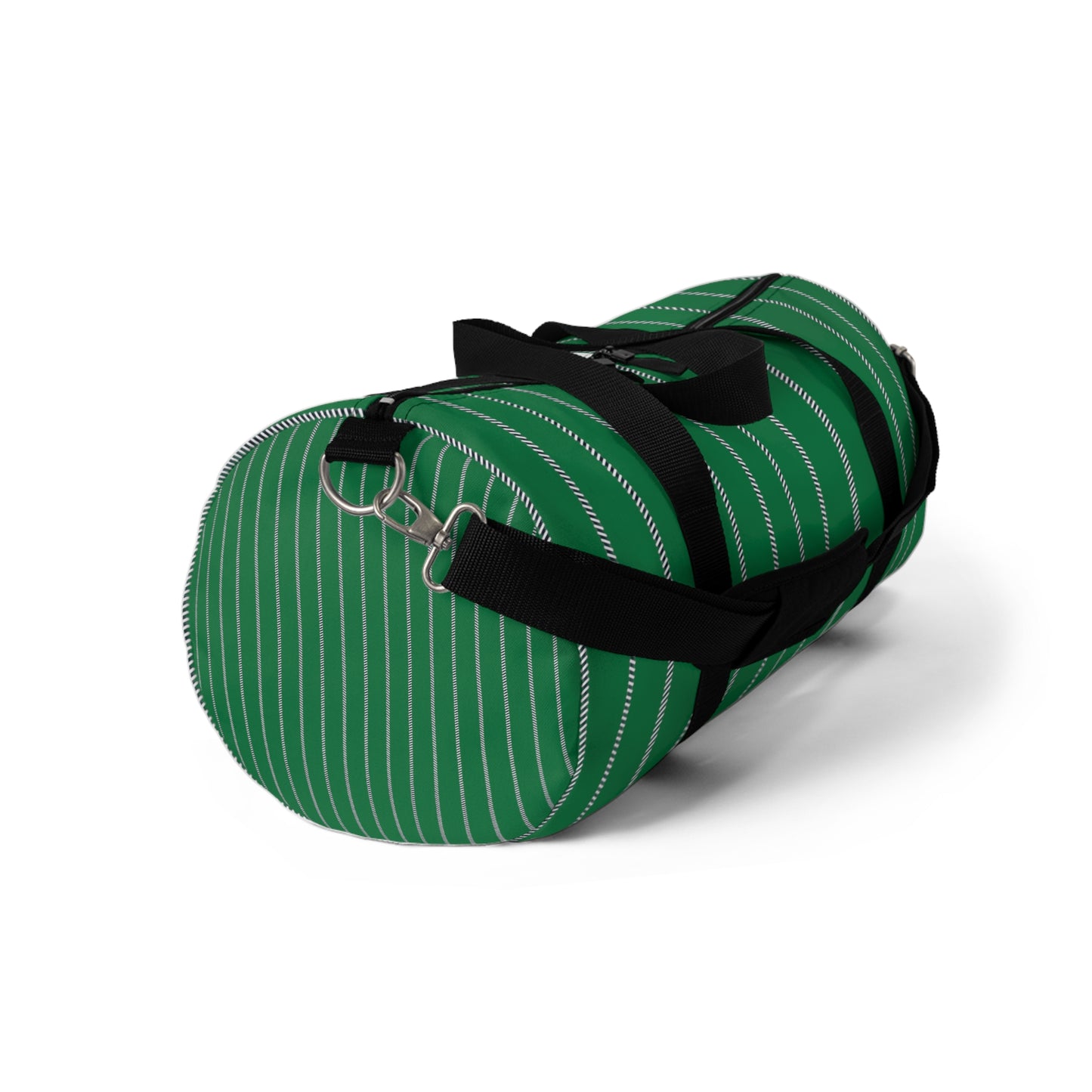 Mss Mia Dark Green W Stripes Duffel Bag