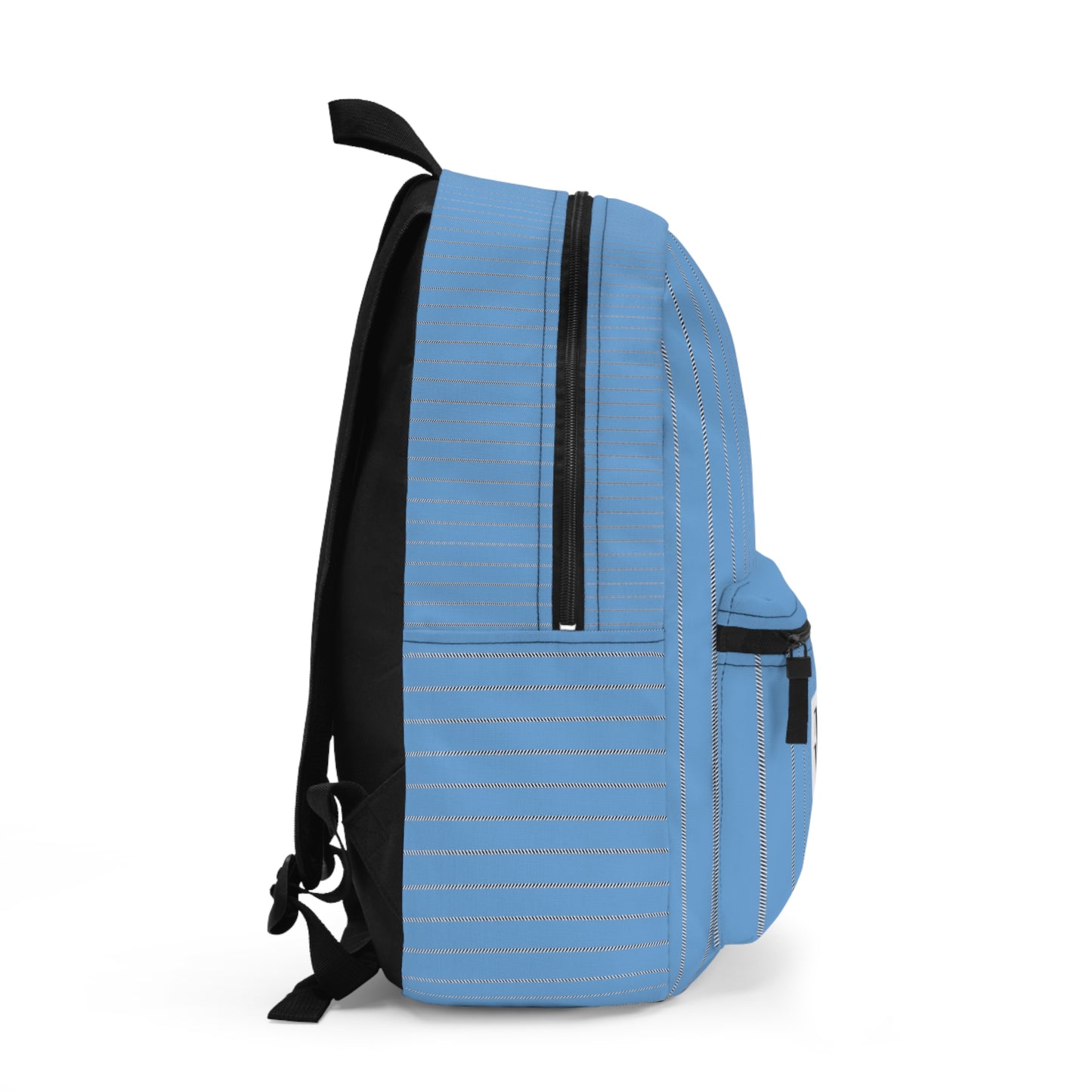 Mss Mia Light Blue w/ Stripes Backpack