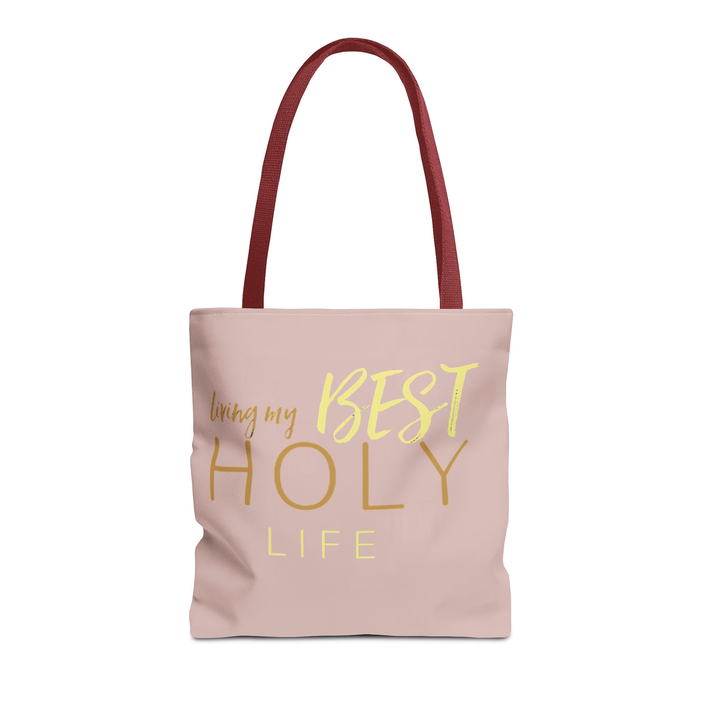 Collection A: “HOLYlife” MM Pink Tote Bag