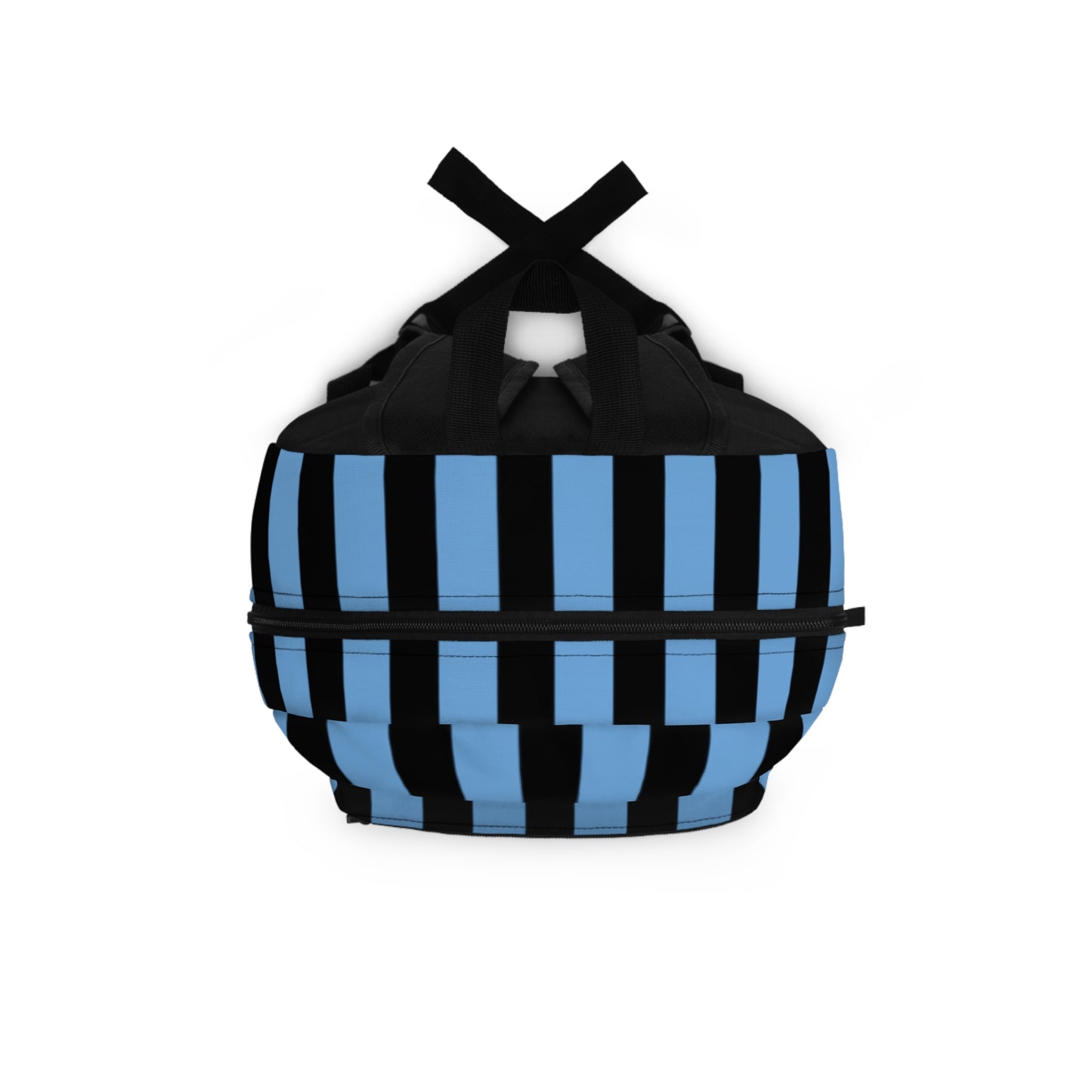 Mss Mia Light Blue w/Black Stripe Rugby Backpack