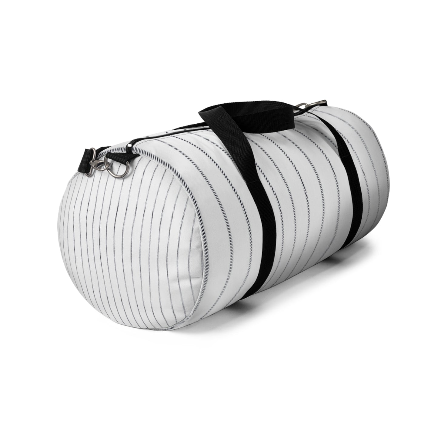 Mss Mia White W Stripes Duffel Bag
