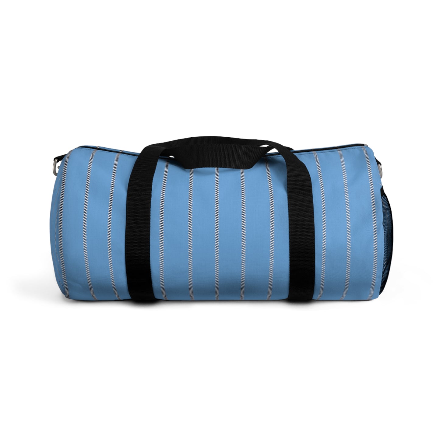 Mss Mia Light Blue  W Stripes Duffel Bag