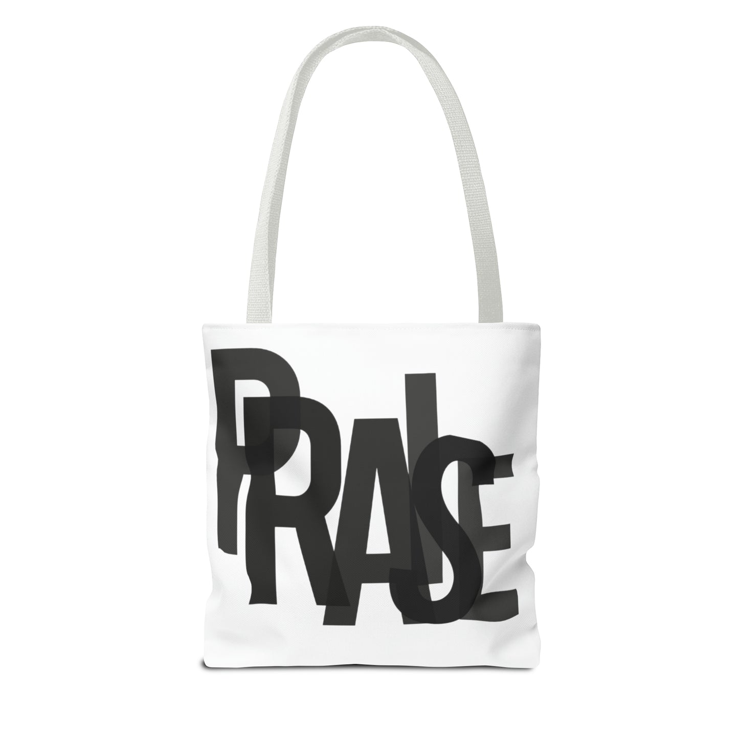 Collection B: “Garment of PRAISE” White & Black Tote