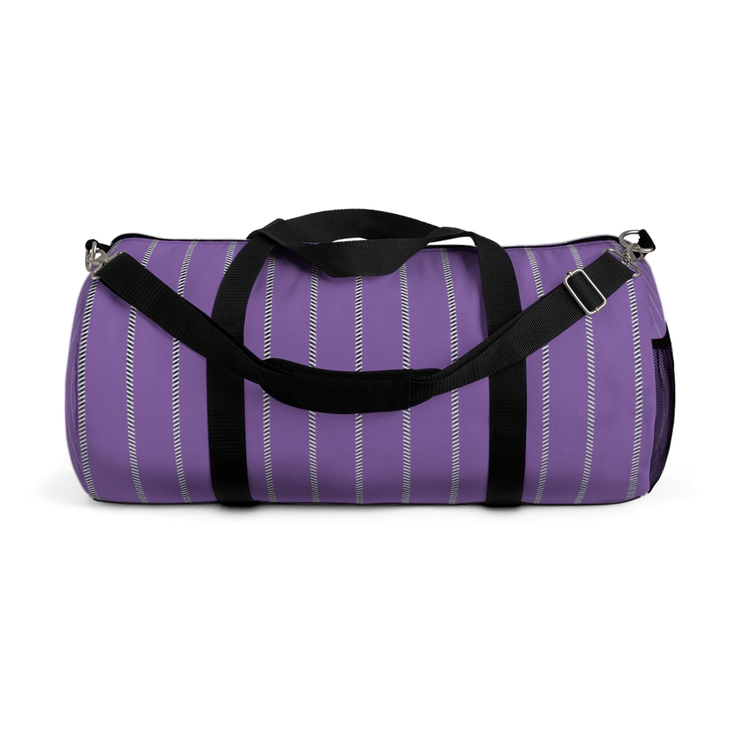 Mss Mia Purple  W Stripes Duffel Bag