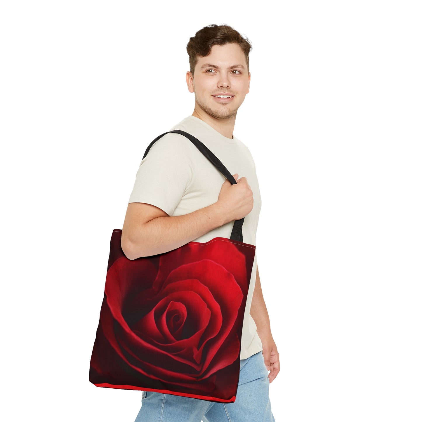 Red Rose Tote Bag
