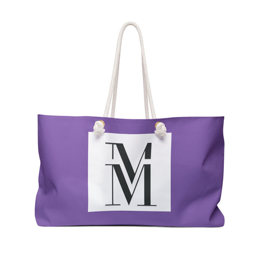 Mss Mia Purple Weekender Bag
