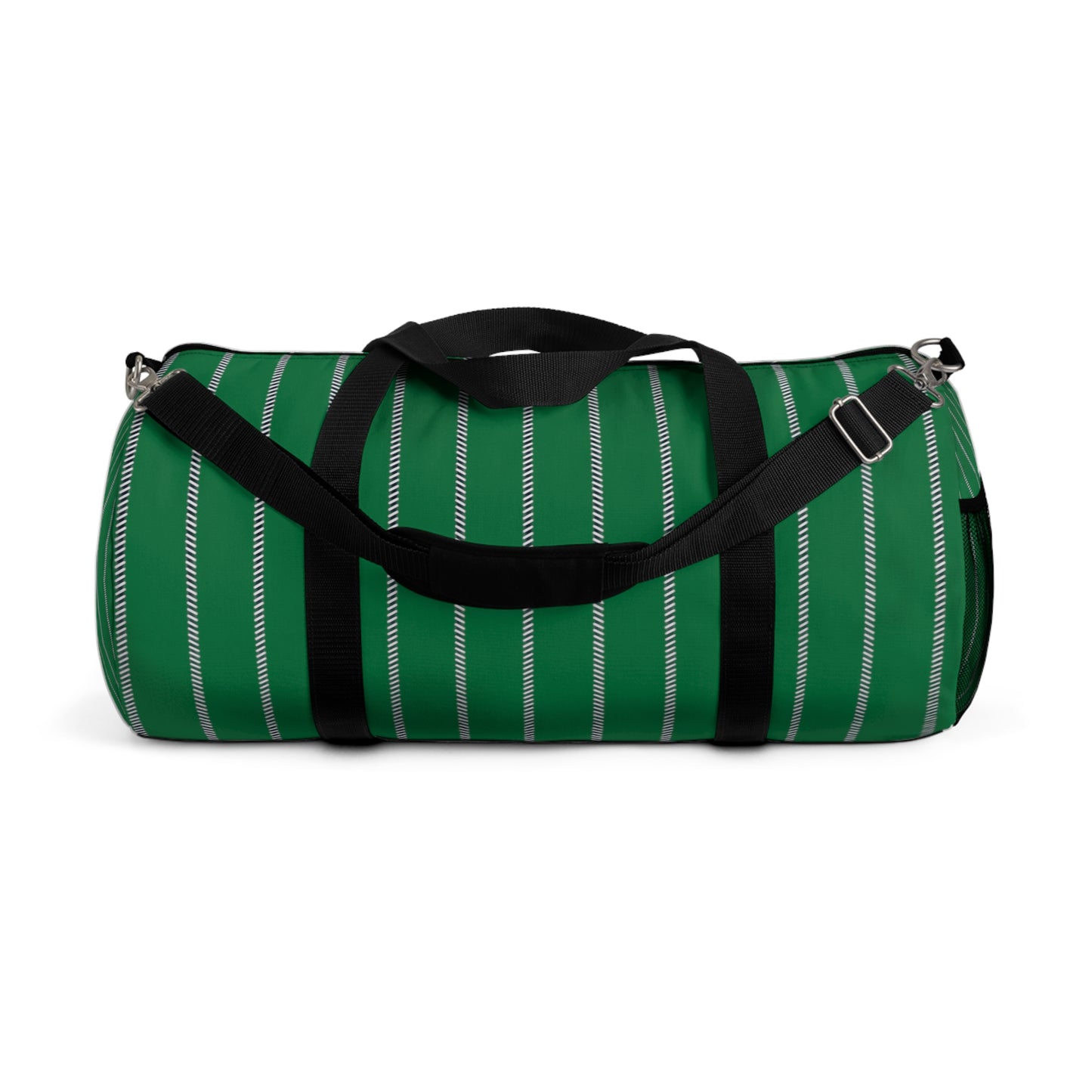 Mss Mia Dark Green W Stripes Duffel Bag